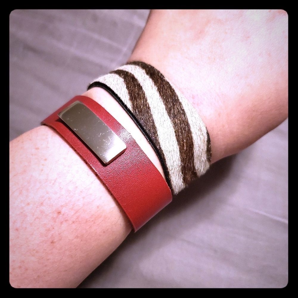 Vintage Velcro Bracelet Duo
